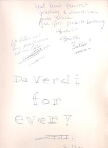 Da Verdi for ever